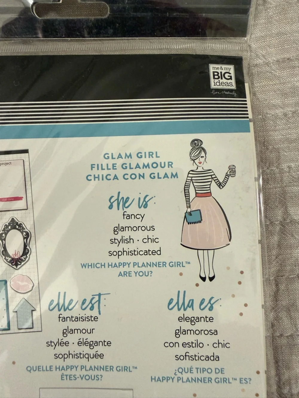 The Happy Planner Glam Girl Sticky Note Set